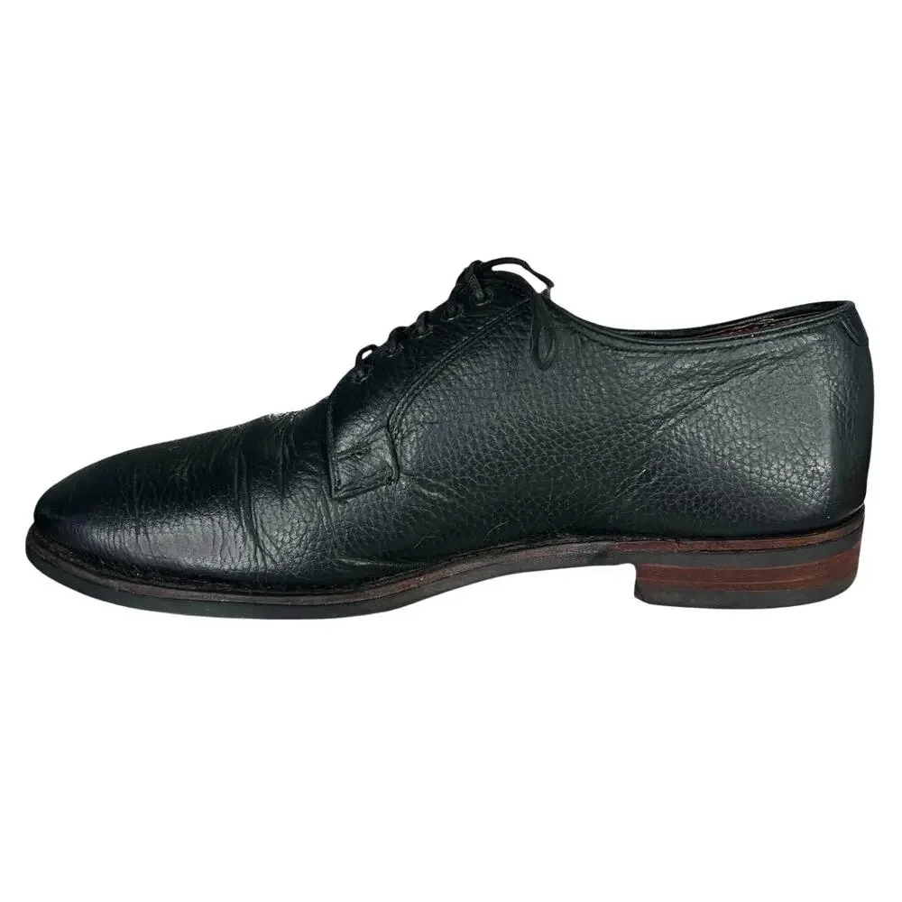 Allen Edmonds Men’s Pebbled Wide Black Leather Oxford Size US 10 E